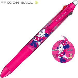 PILOT FRIXION ball 3색 볼펜 -미니마우스- 지울수 있는 FRIXION 볼펜(0.5mm)