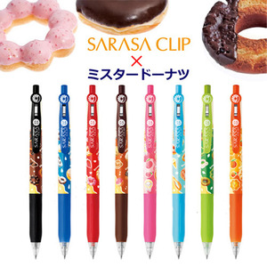 ZEBRA SARASA CLIP x 미스터도넛 사라사 클립 젤 잉크 볼펜(0.5mm)