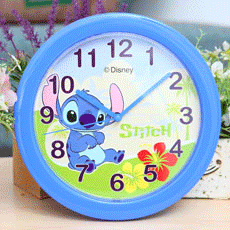 디즈니 캐릭터 벽걸이시계(스티치,푸우&amp;피글렛,미키&amp;미니)